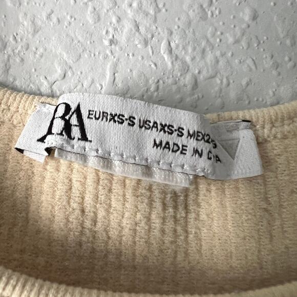 Zara Bodysuit Womens XS Ribbed Stretch Racerback Coquette Capsule Minimalist - Picture 7 of 8